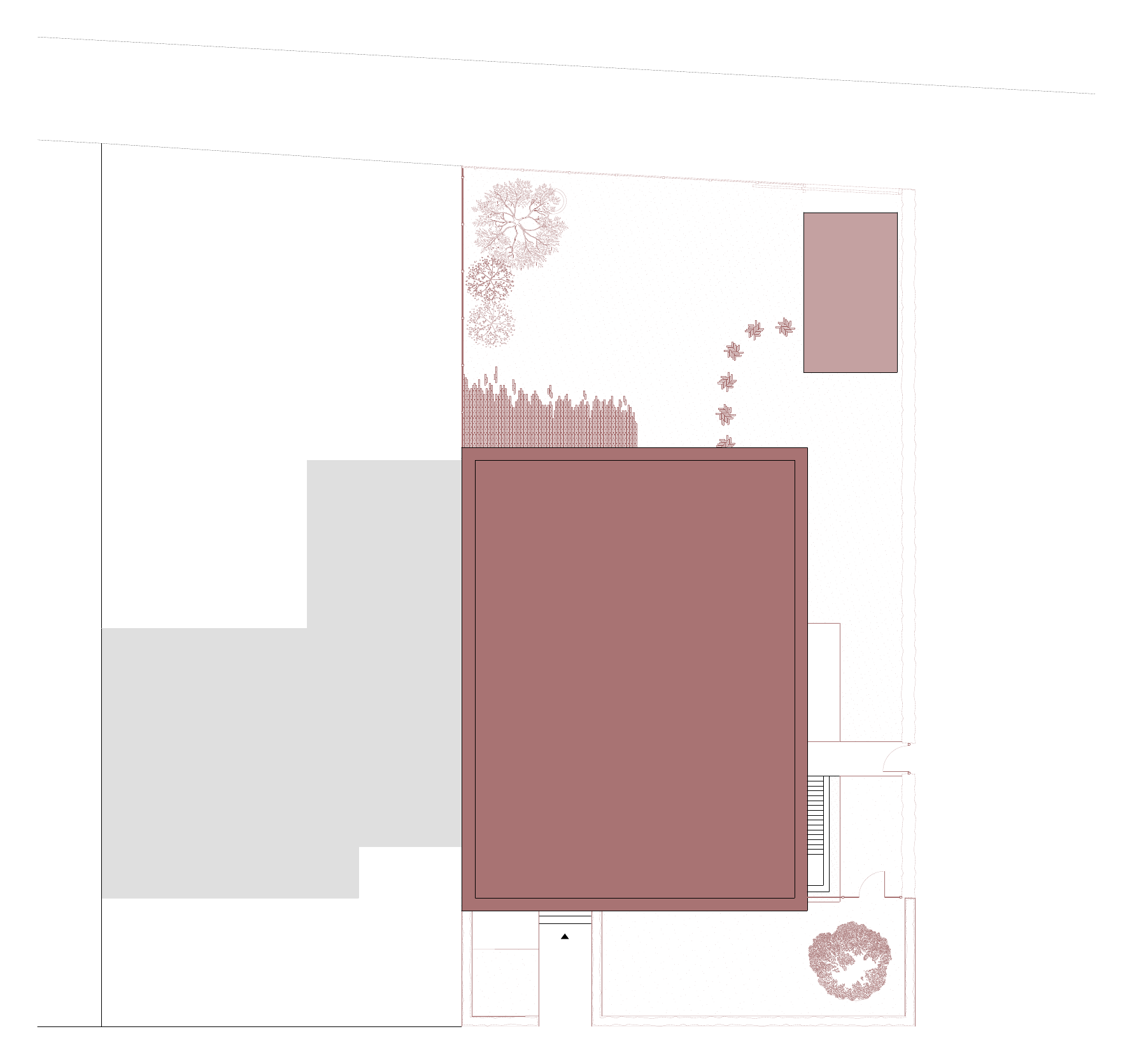 Projektzeichnung Haus Brüggel